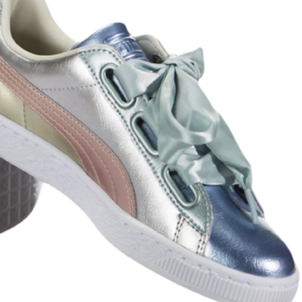 PUMA: Basket Heart Bauble Sneakers - Picture 7 of 7